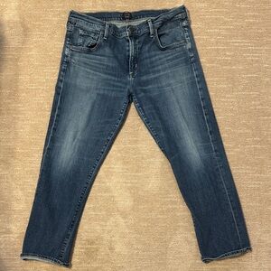 Citizens Of Humanity Dark Blue Straight Jeans
